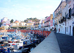 il porto di Ponza nel week end